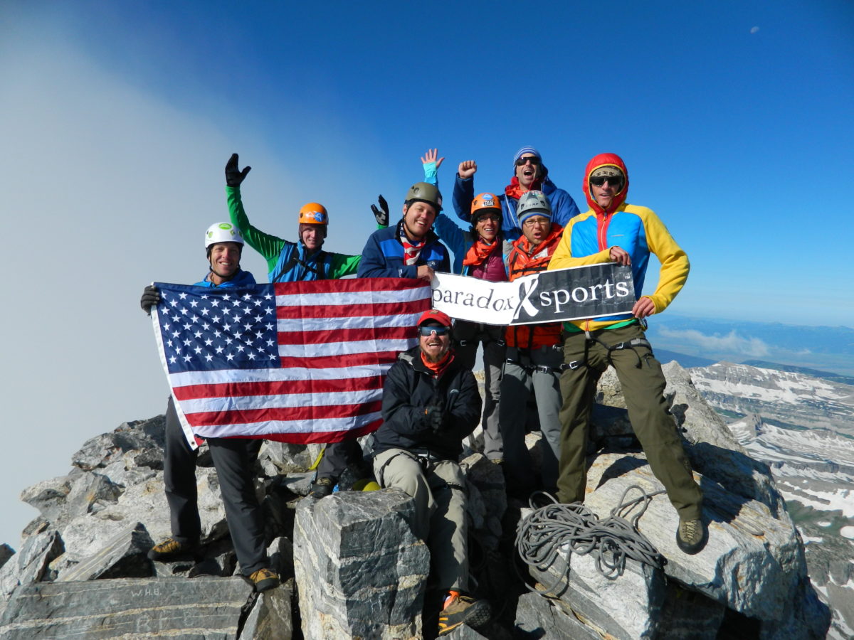 Group Photo of Grand Teton Veterans Trip in 2014
