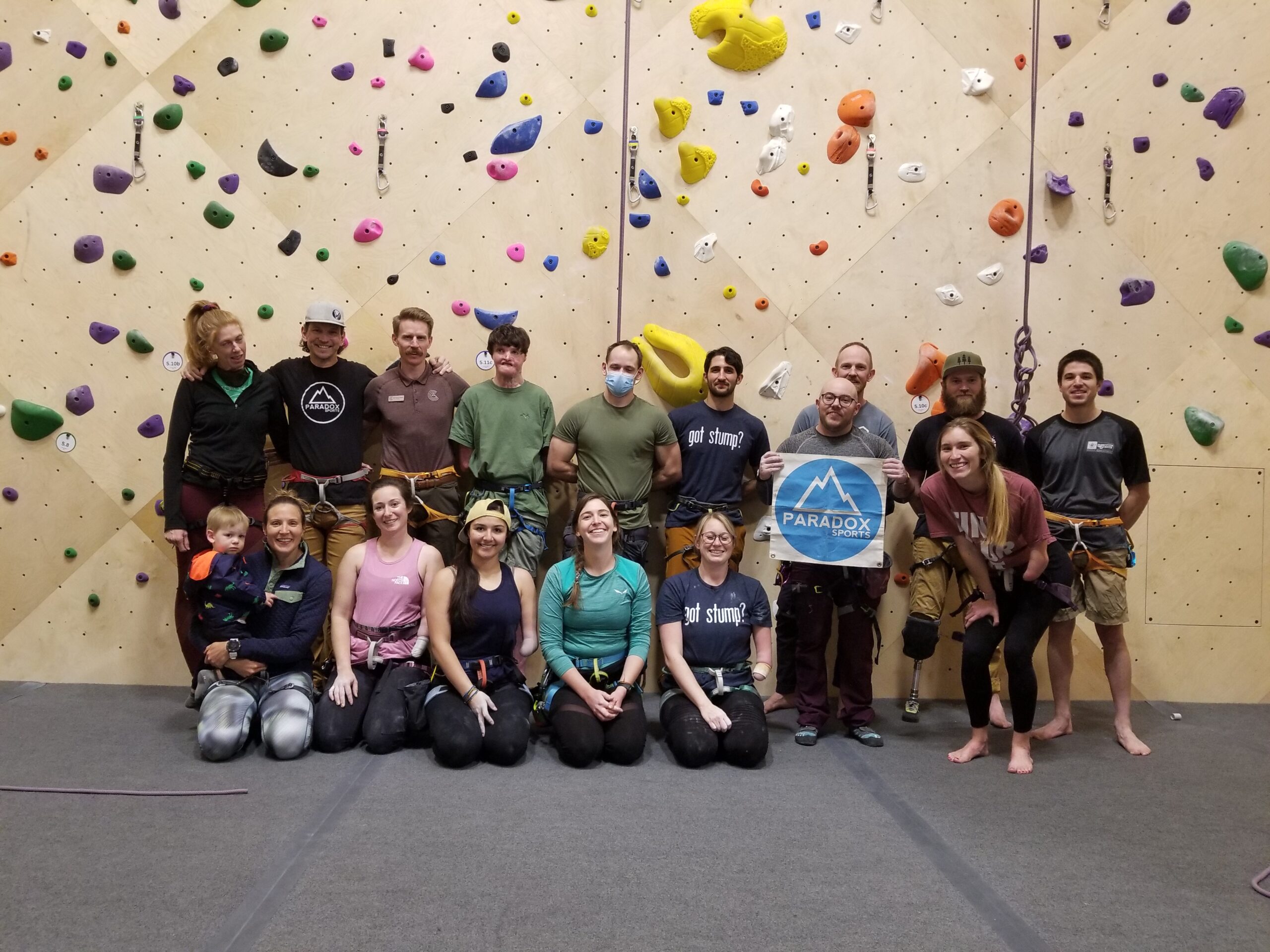Community Climbing Meet Up Group Photo